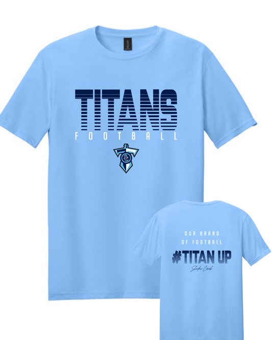 Shadow Creek Titans- Titans Football  Cotton Tee