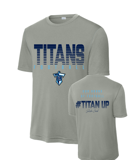 Shadow Creek Titans- Titans Football Short Sleeve Performance Tee