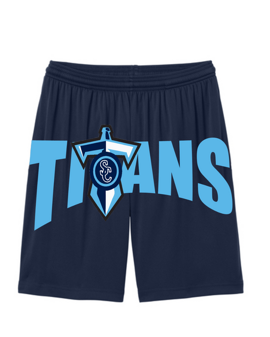 Shadow Creek Titans- 7" TITANS Training pocketed Shorts