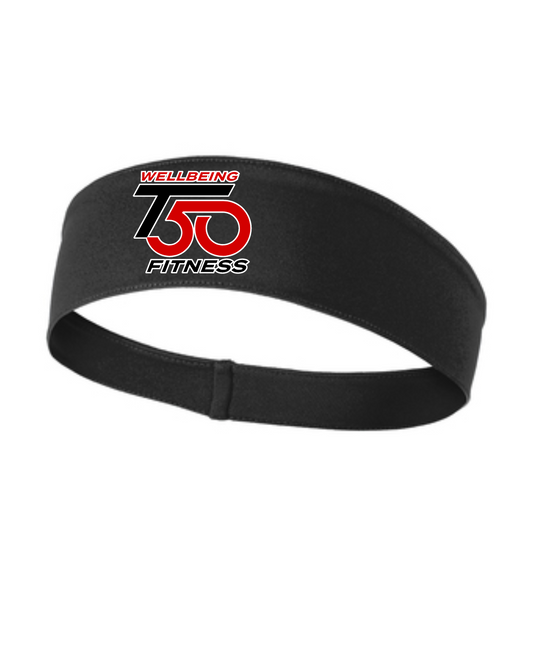 T50 Fitness- Logo Headbands - Black