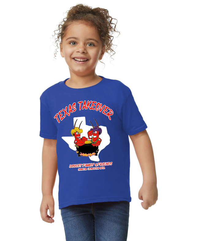 Doucet Family & Friends Texas Takeover Toddler  Tee 2025