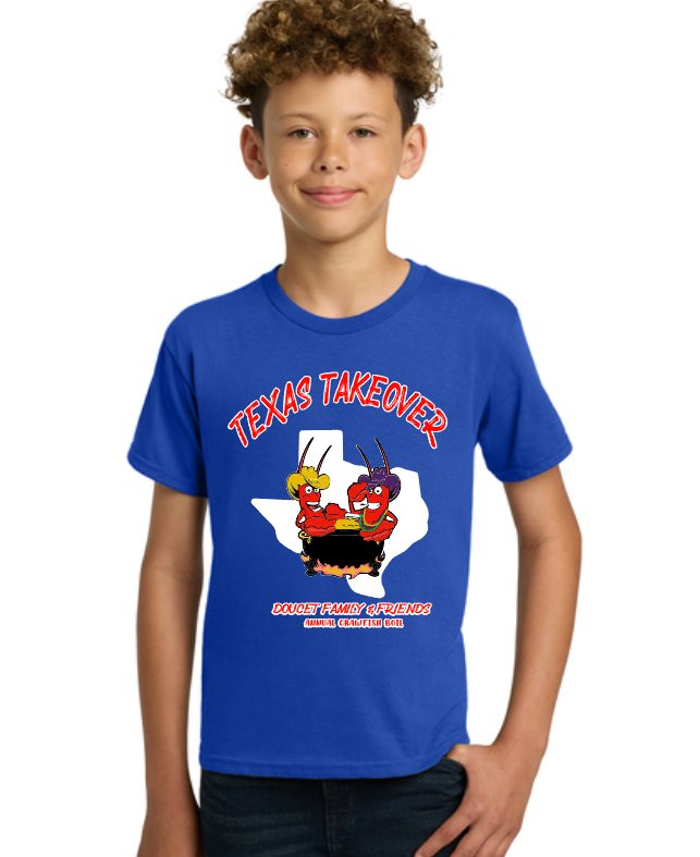 Doucet Family & Friends Texas Takeover Youth Tee 2025