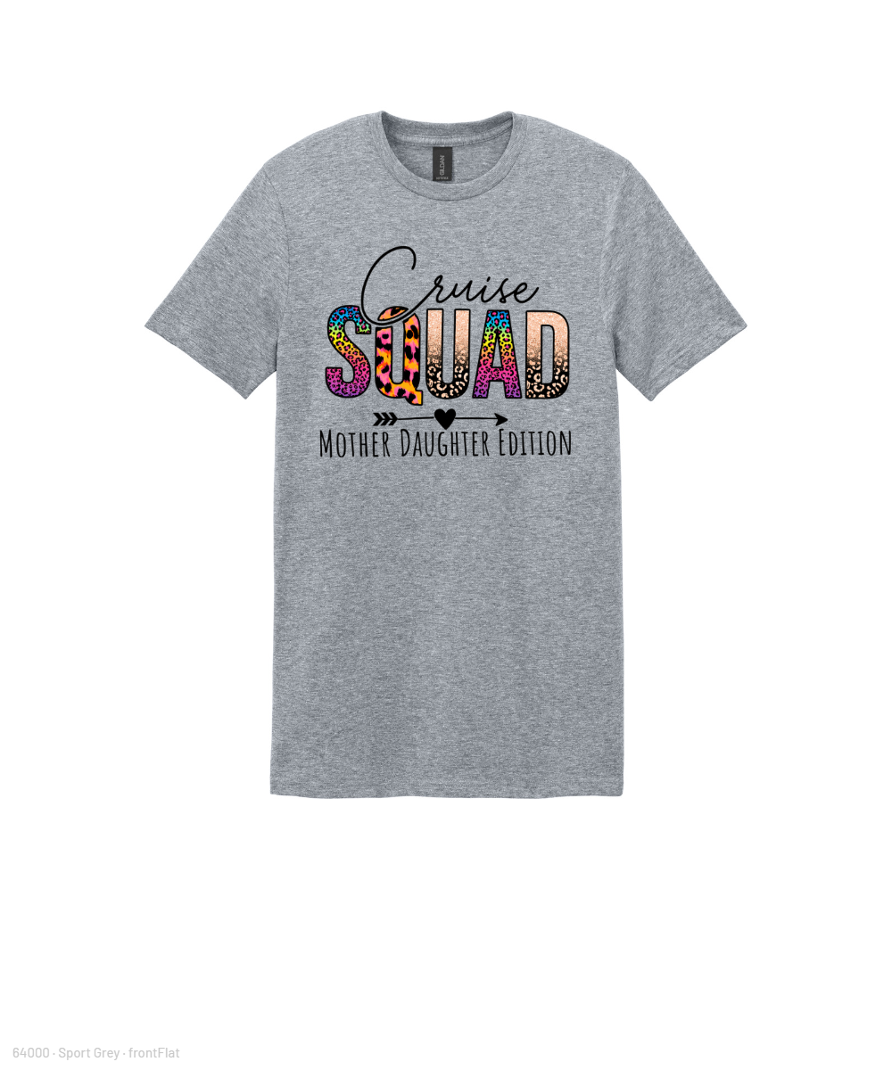 test 2 Unisex Cotton Tee — Family Cruise Cotton Tee - Sport Grey