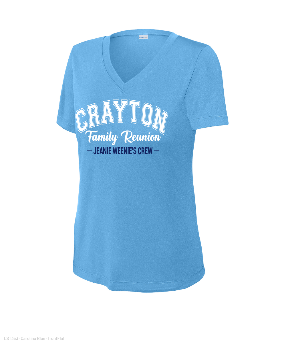 Crayton Family Reunion-  Ladies Performance Tee