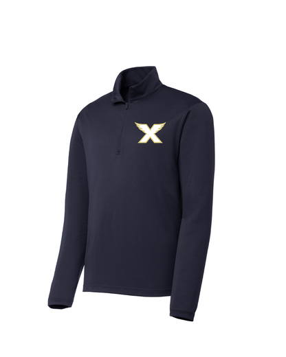Texas Speed Elite-X Logo Embroidered Quarter Zip Pullover