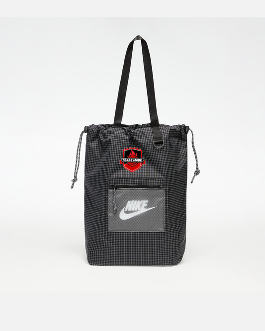Texas Made- Nike Heritage Logo tote bag- black