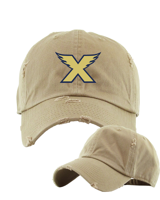 Texas Speed Elite-Embroidered Distressed Dad Hat