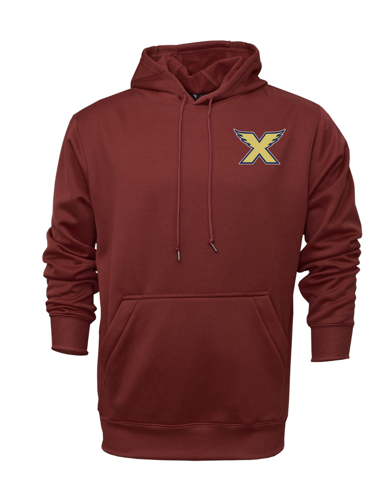 Performance Hoodie — Cardinal