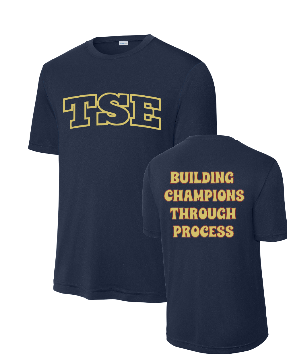 Texas Speed Elite- TSE Performance Tee- Navy