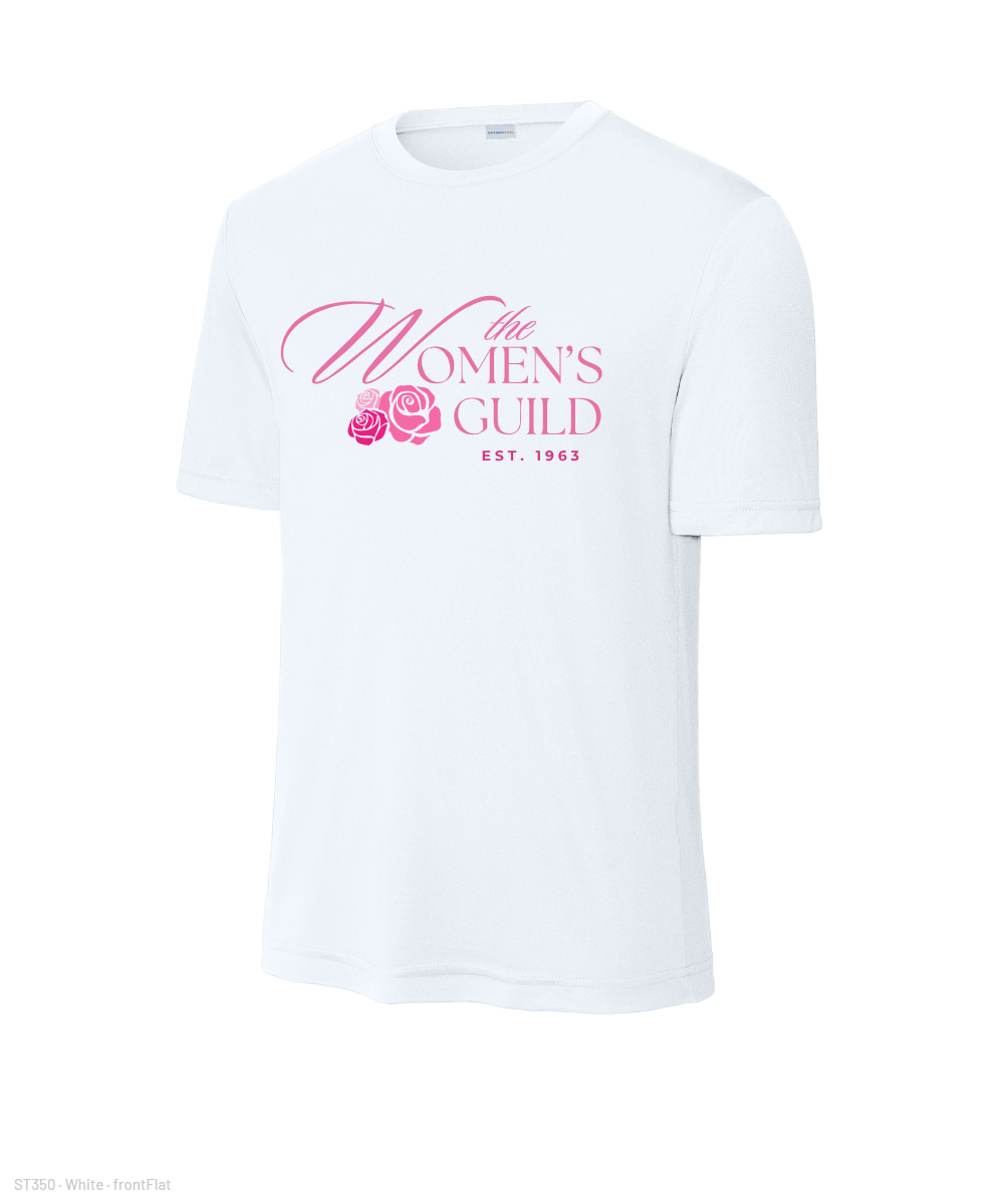 The Women's Guild- Unisex Performance Tee - White
