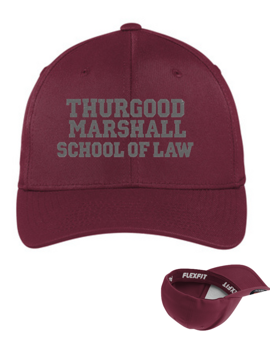 Thurgood Marshall School of Law-  Flexfit Stretch Hat-Maroon