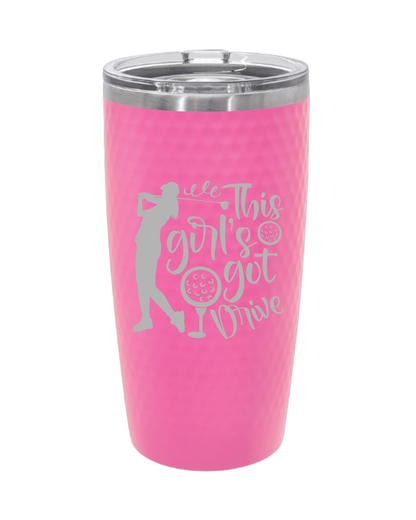 Tumbler- 20 Oz Polar Camel Full Dimple Golf Tumbler