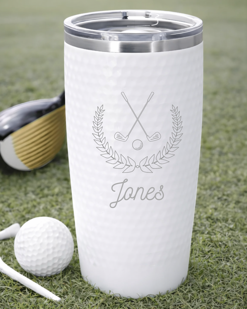 Tumbler- 20 Oz Polar Camel Full Dimple Golf Tumbler