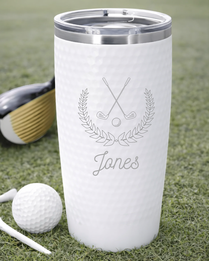 Tumbler- 20 Oz Polar Camel Full Dimple Golf Tumbler