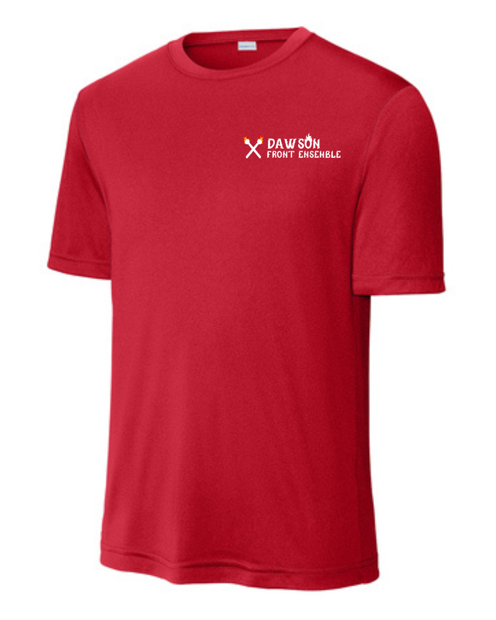 Dawson Band- Front Ensemble Red Performance Section Shirt 2025