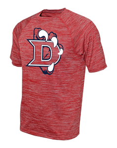 Dawson - Vintage Heather Red Dclaw Performance Tee- Mens