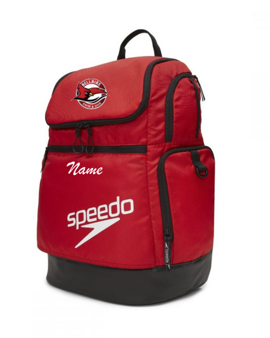 Bellaire HS-Bellaire Swim & Dive  Speedo  Teamster 2.0 Backpack - Red