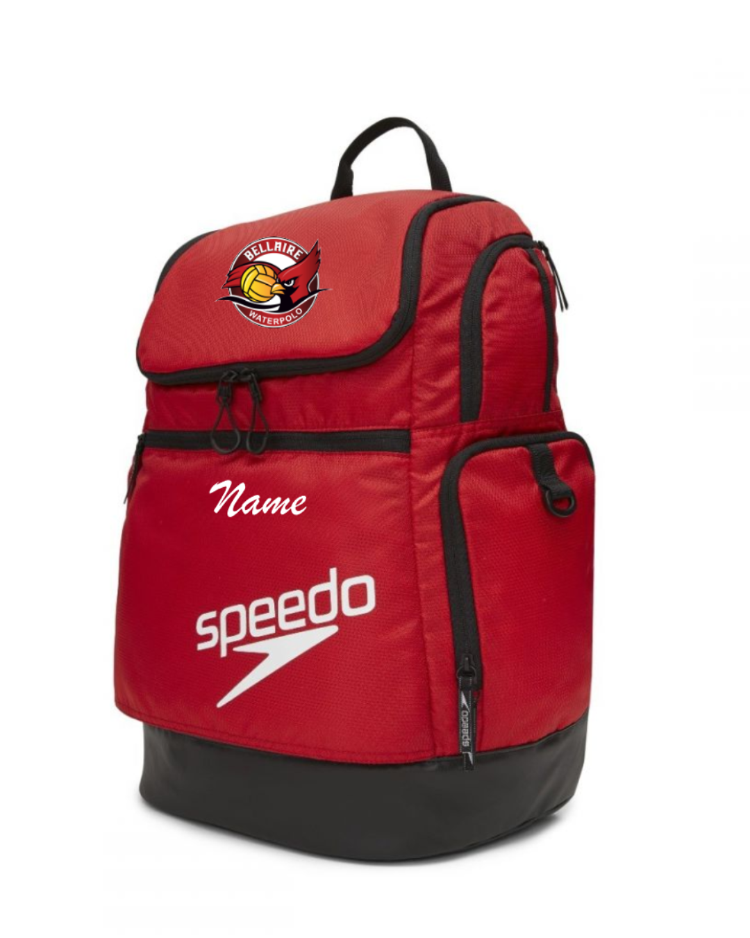 Bellaire HS-Bellaire Water Polo  Speedo  Teamster 2.0 Backpack- Red