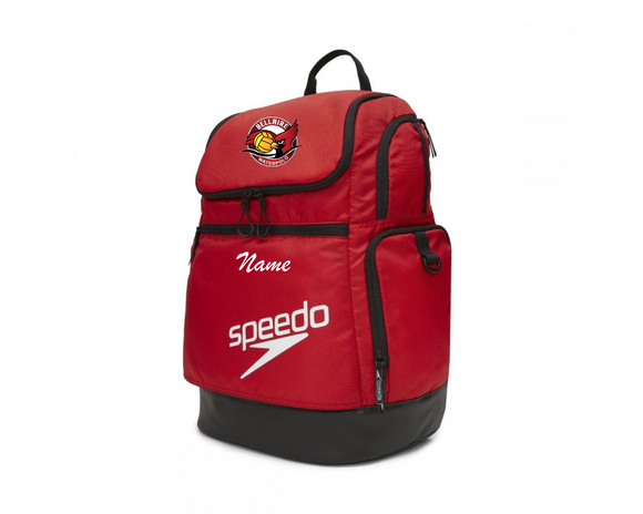 Bellaire HS-Bellaire Water Polo  Speedo  Teamster 2.0 Backpack- Red