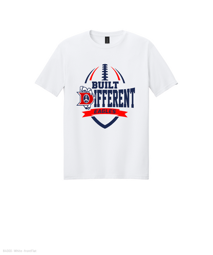 Dawson Football Booster Club- Built Different Cotton Tee