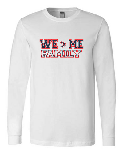 Dawson Football Gameday Shirts- Bella Canvas Long Sleeve Tee-Class of 2027- White