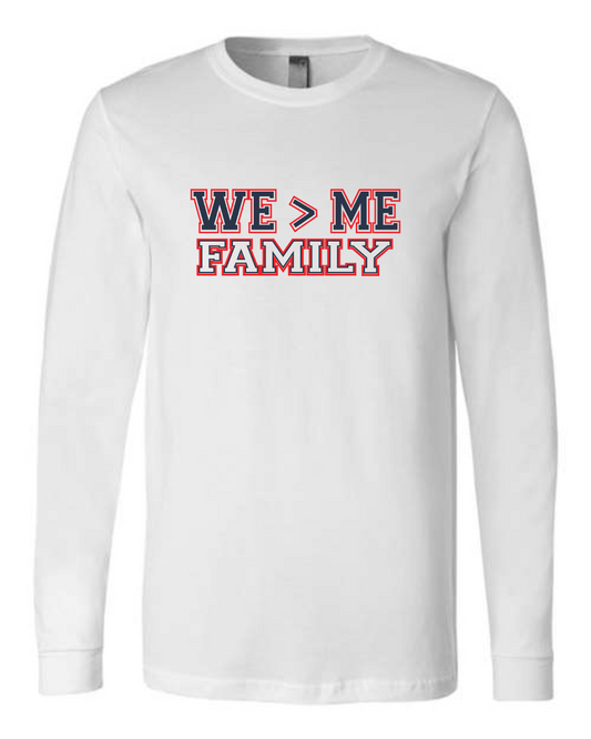 Dawson Football Gameday Shirts- Bella Canvas Long Sleeve Tee-Class of 2027- White