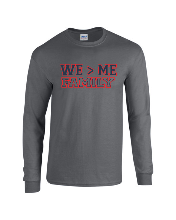 Dawson Football Gameday Tee- Cotton Long Sleeve-Class of 2028-Grey