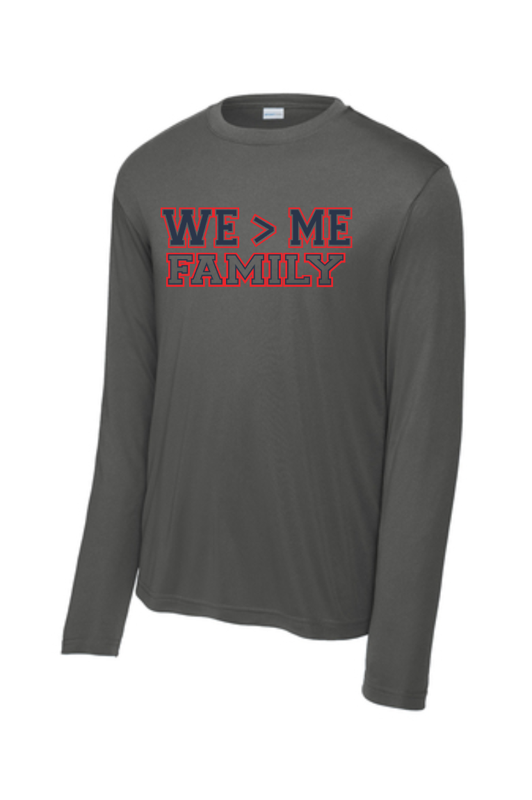 Dawson Football Gameday Tee- Performance Long Sleeve Tee- Class of 2028- Grey