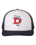 Dawson Baseball Richardson 112 Trucker Hat- Navy and White