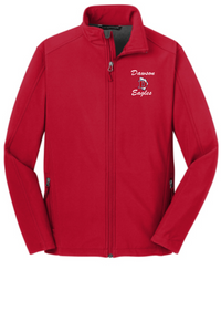 Dawson HS-  Embroidered Red  Full Zip Jacket