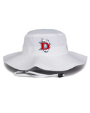 Dawson - Embroidered Boonie Hat- Navy/Red