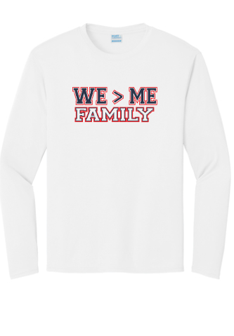 Dawson Football Gameday Tee- Performance Long Sleeve -Class of 2027- White