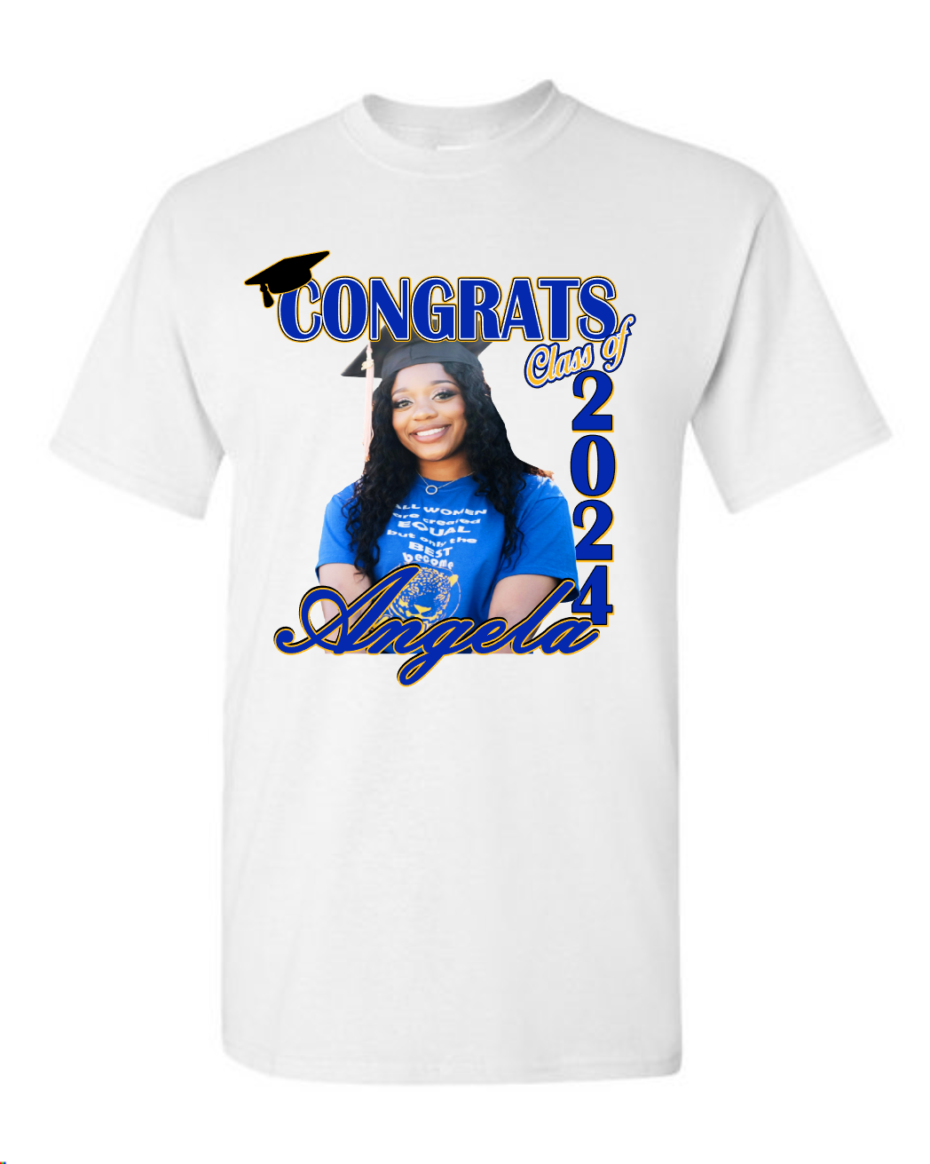 Congrats  Graduation  Photo Tshirt