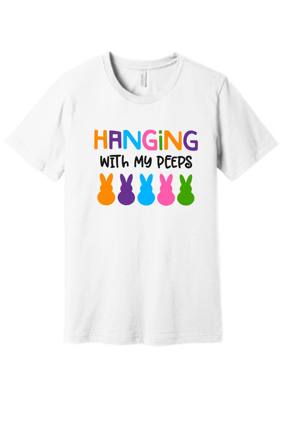Graphic Tee- Hanging with my Peeps