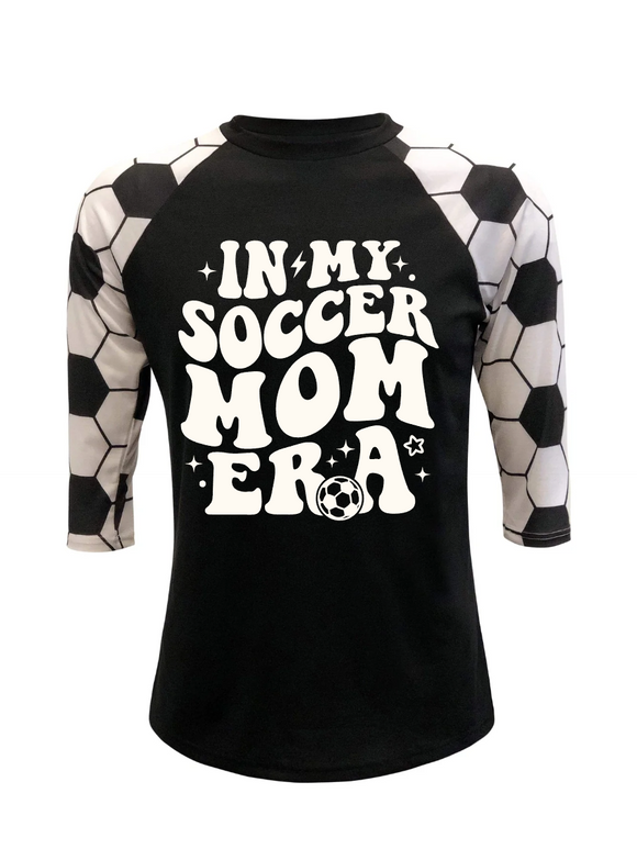 Soccer Raglan- In My Soccer Mom Era