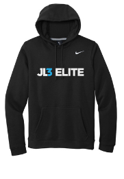 JL3 Elite  - Youth Nike Club Fleece Hoodie- Black