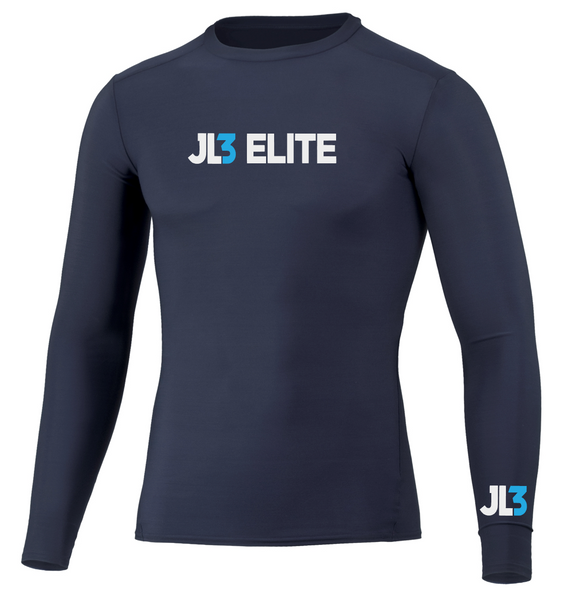 JL3 Elite - Longsleeve Compression Tee- Navy