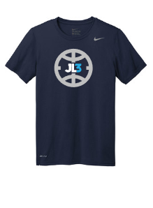 JL3 Elite- JL3 Logo Nike Legend Tee- Navy