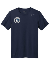 JL3 Elite- Small Logo Nike Legend Tee- Navy