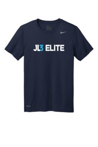 JL3 Elite- Youth Nike Legend Tee- Navy