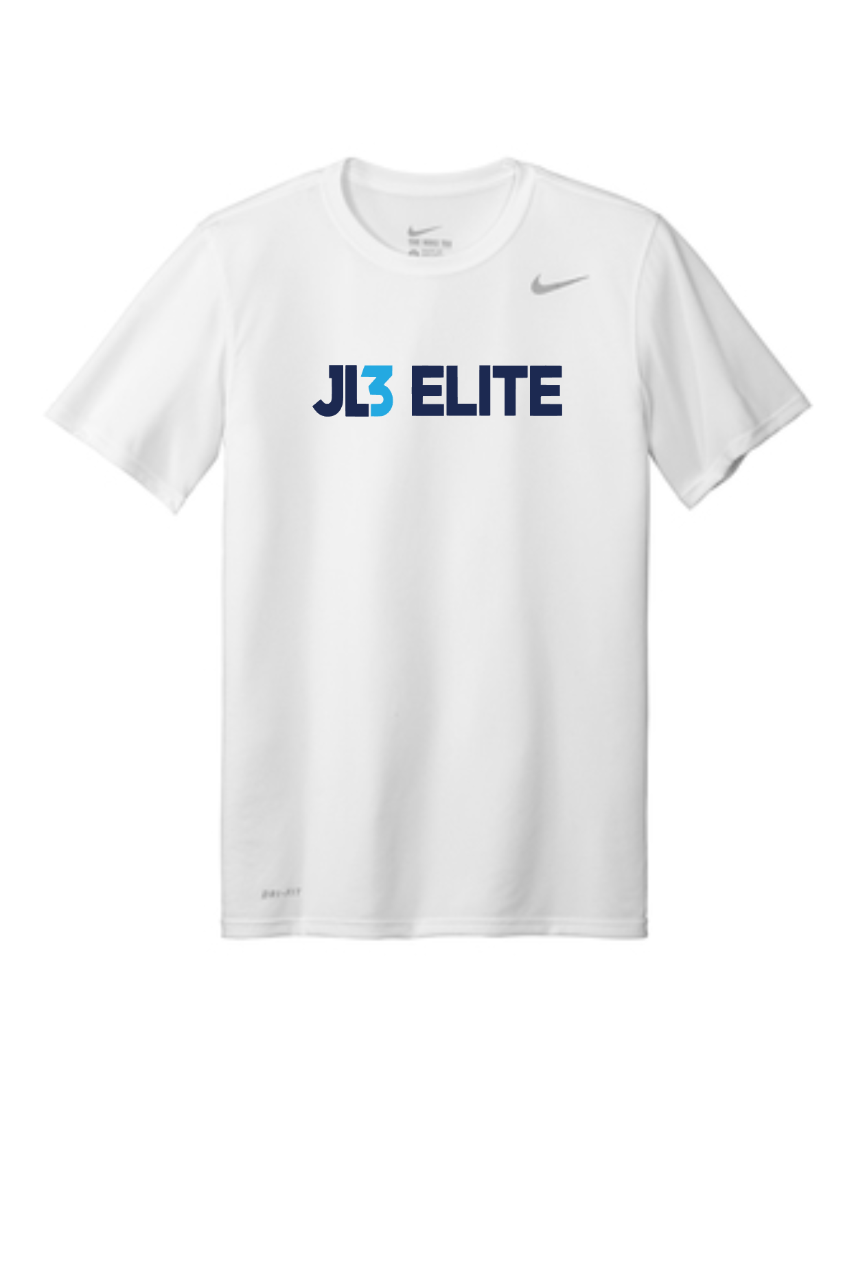 JL3 Elite- Youth Nike Legend Tee- White