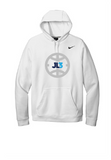 JL3 Elite - JL3 Logo Nike Club Fleece Hoodie- White