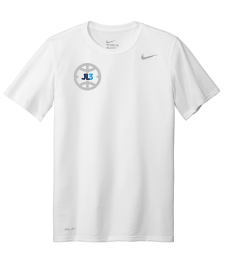 JL3 Elite- Small Logo Nike Legend Tee- White