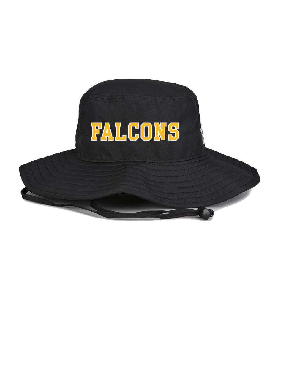 Jessie H Jones-  Embroidered Falcons Booney Hat- Black