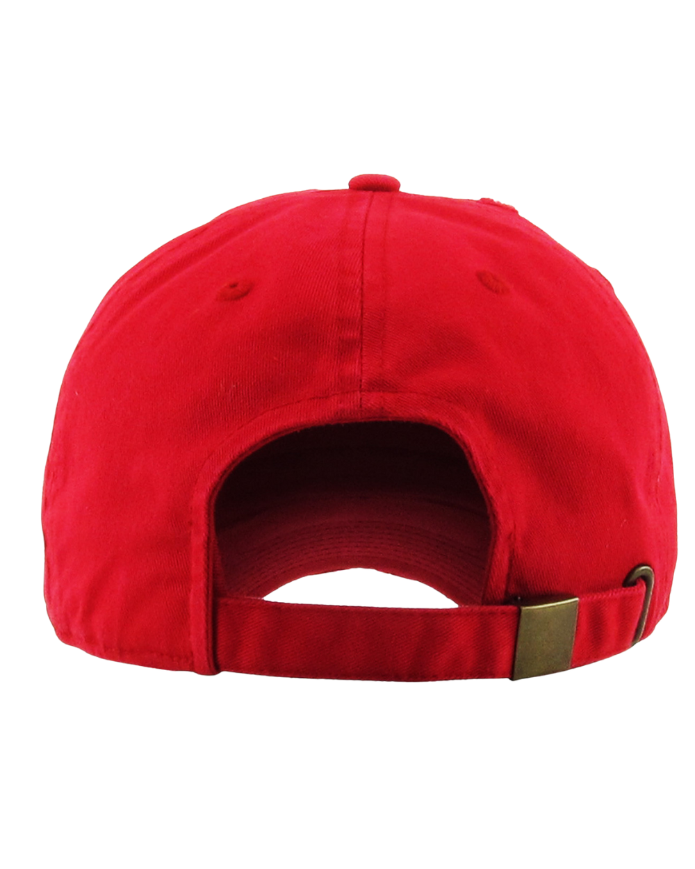 League City 49ers-Embroidered Logo Distressed Hat- Red