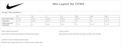 JL3 Elite- JL3 Nike Legend Tee- White