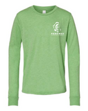 Parkway Christian- Bella Canvas Heather Green Long Sleeve Shirt
