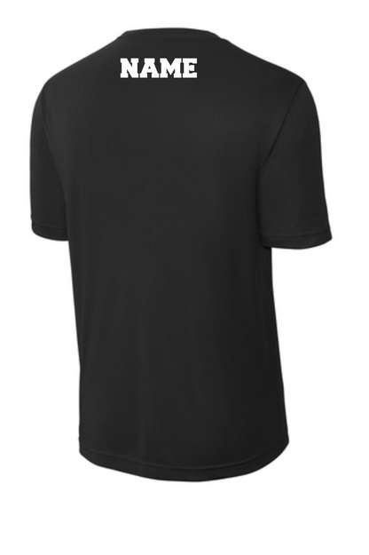 Pearland Powerlifting- Barbell Performance Tee- Black