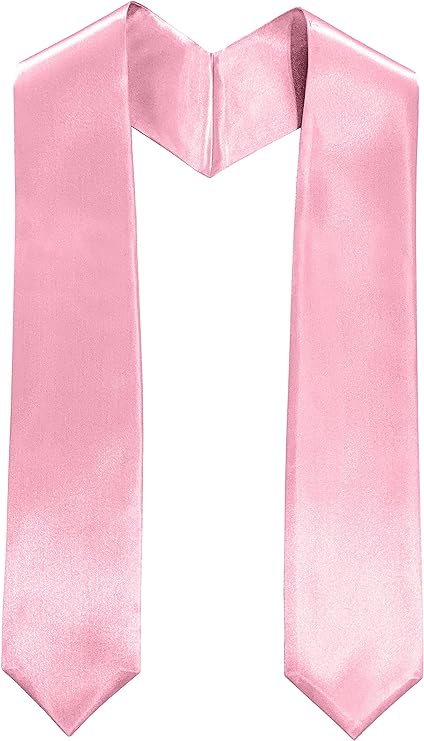 Graduation Stole- Custom  Selection Embroidery Designs -Classic  Colors