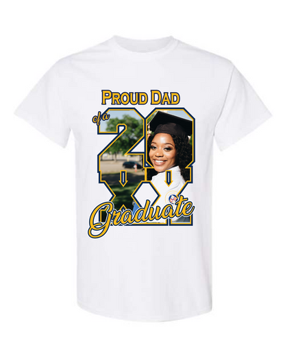 Graduation- Class of 20XX Big Numbers Tee
